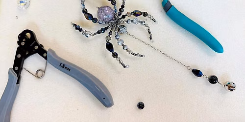 Beaded Spider Suncatchers
