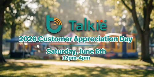 Talkie's 2026 Customer Appreciation Day 
