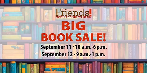 Friends of FDL Big Book Sale