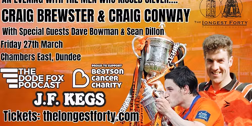 An Evening with Craig Brewster & Craig Conway, plus special guests