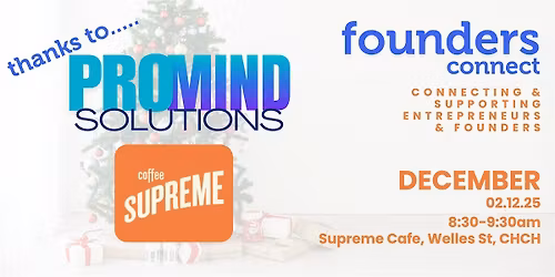 Founders Xmas Connect - Tuesday