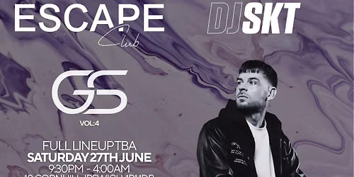 Grounded Sounds returns to Escape Club for GS VOL 4