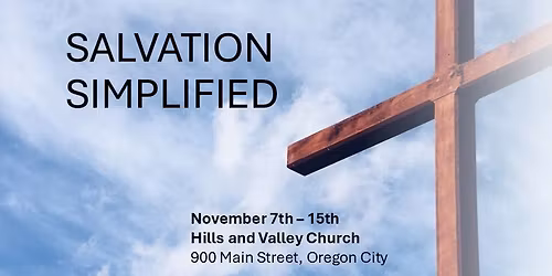 Salvation Simplified - Final Meeting
