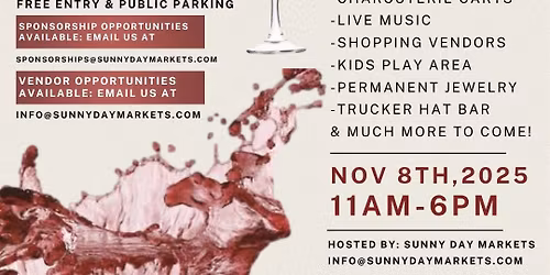 Salisbury Salisbury Sip & Savor Wine & Food Festival (Nov 8th)