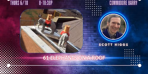 Contra Dance: Scott Higgs calling with 61 Elephants on a Roof!