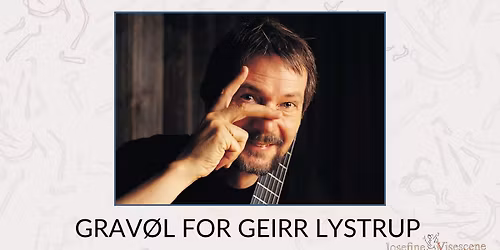 GRAV\u00d8L FOR GEIRR LYSTRUP - UTSOLGT  \/\/ Josefine Visescene