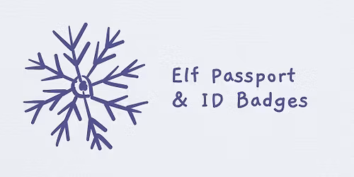 Craft Activity: Elf Passport & ID Badges