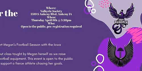 Pushups for the Playbook -Fundraiser for Coach Megan