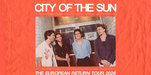 CITY OF THE SUN (US) LIVE IN BELGRADE