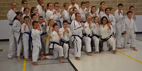 Black belt test and color belt rank test!