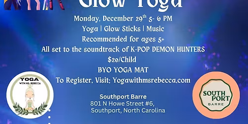 K-POP Demon Hunters Glow Yoga