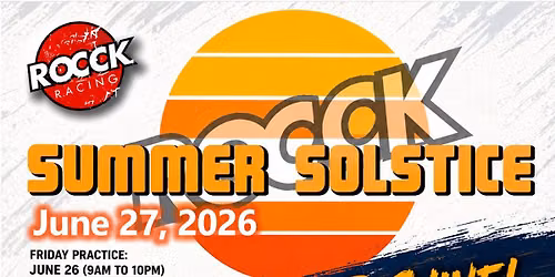 ROCCK's 2026 Summer Solstice Race (June 27, 2026)