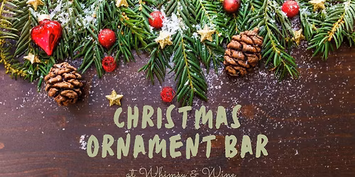 Black Friday Ornament Bar