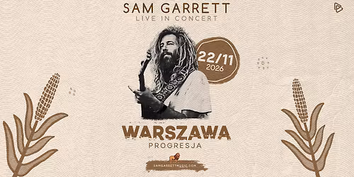 SAM GARRETT LIVE IN WARSAW 2026