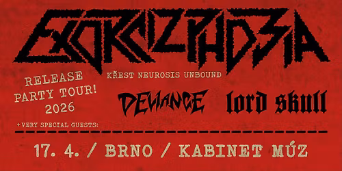 EXORCIZPHOBIA (k\u0159est) + DEVIANCE + LORD SKULL | Kabinet M\u00daZ