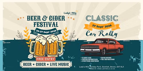 Beer & Cider Festival and Classic Car Rally
