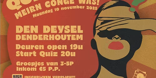 Quiz\u2019t dat Meirn Cong\u00e9 was!