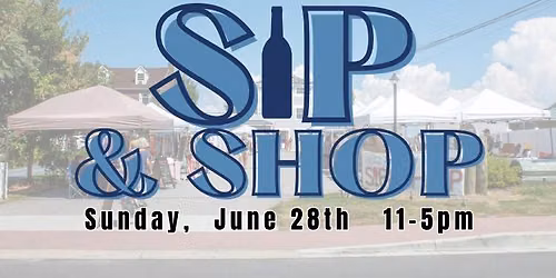 June Sip & Shop