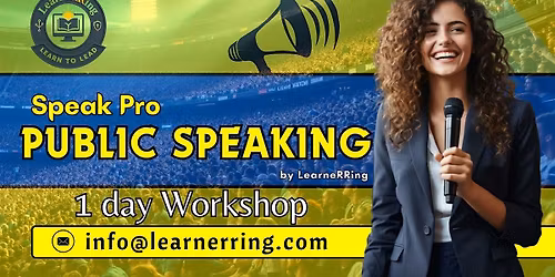Public Speaking Skills 1 Day Workshop | St. George, UT