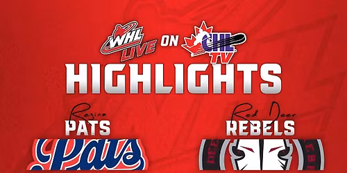Red Deer Rebels at Regina Pats at Brandt Centre