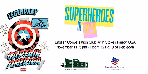 English Conversation Club: Superheroes in Film