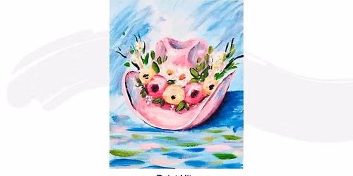 Paint Nite in the Park "Floral Cowgirl Hat"