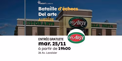 Rencontre d'\u00e9checs - Aubi\u00e8re - Del arte