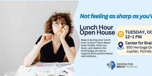 Brain Health Open House: Lunch Hour Pop-In