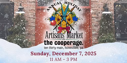 14th Annual Artisans' Market at The Cooperage!