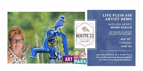 Live Plein Air Demonstration by Marni Koelln!