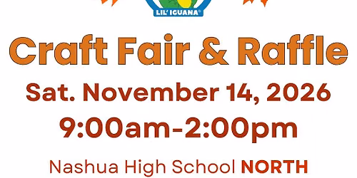Lil' Iguana's Craft Fair & Raffle