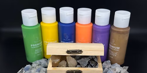 CRYSTAL TREASURE BOX PAINTING