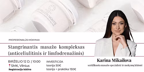 Stangrinantis masa\u017eo kompleksas (anticeliulitinis ir limfodrena\u017einis)