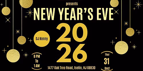 2026 New Years Eve Bollywood Party