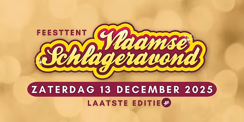 Vlaamse Schlageravond 2025 - Laatste editie