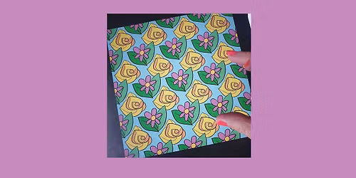 Creating Repeat Patterns with Procreate workshop with Mel Langton