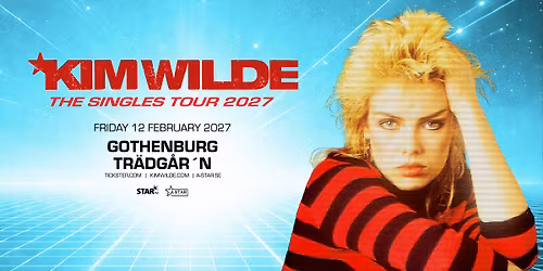 KIM WILDE  |  THE SINGLES TOUR 2027  | GOTHENBURG