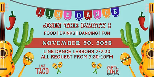 Lake Taco Line Dance Night - November