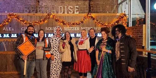 Halloween Glow Throw and Costume Contest