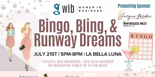 Bingo, Bling, & Runway Dreams
