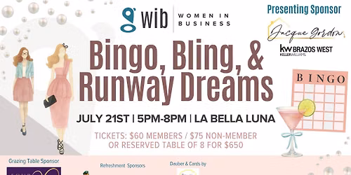 Bingo, Bling, & Runway Dreams