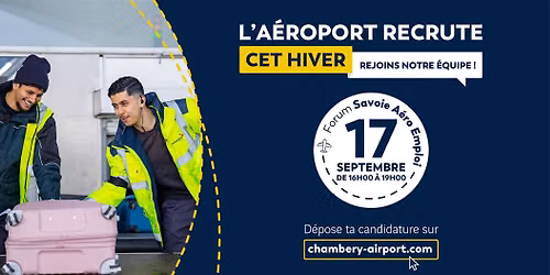 Forum Savoie A\u00e9ro Emploi 2026