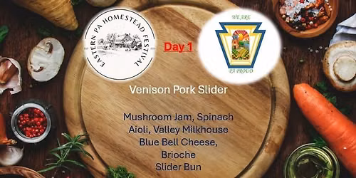 Venison Pork Slider Demo
