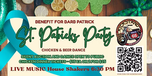 St. Patrick's Party and Benefit for Barb Patrick