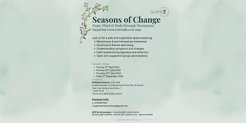 Seasons of Change  -      Hope, Mind & Body through Menopause