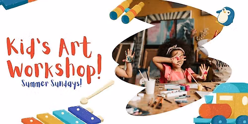 Kids Summer Art Workshop! (4-6 hour options available!)