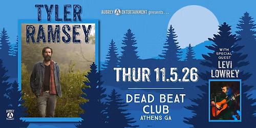 Tyler Ramsey with Levi Lowrey @ Dead Beat Club (Athens, GA)