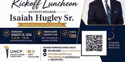 Join Us! 2026 UNCF COLUMBUS CAMPAIGN KICK-OFF Luncheon