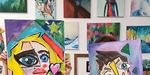 Picasso Partner Paint Party