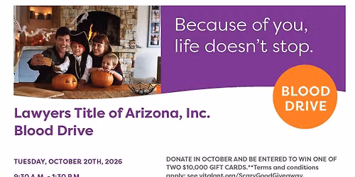 Lawyers Title Tempe Blood Drive